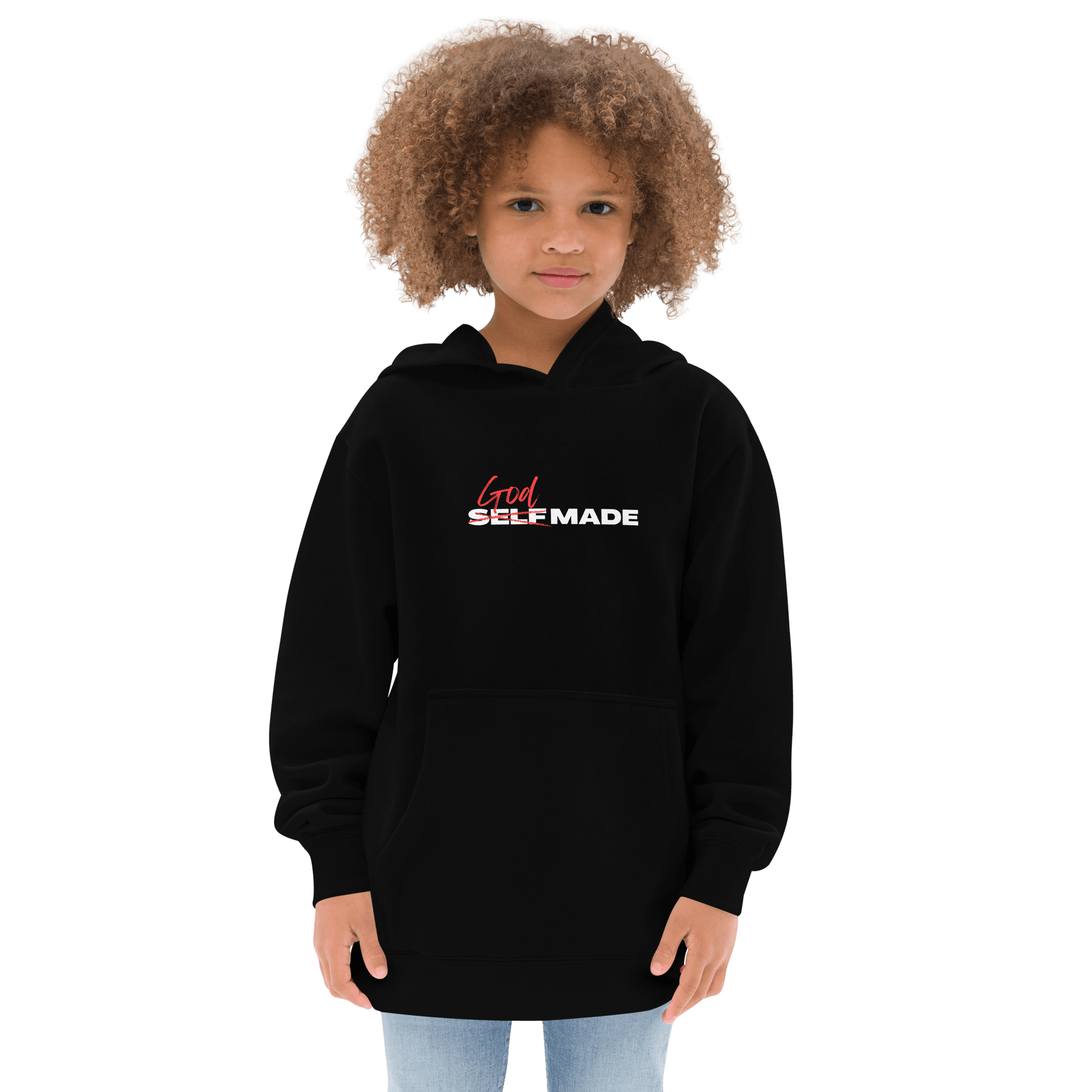 God Made Kids Hoodie – Youth Christian Faith Streetwear | Norian Love