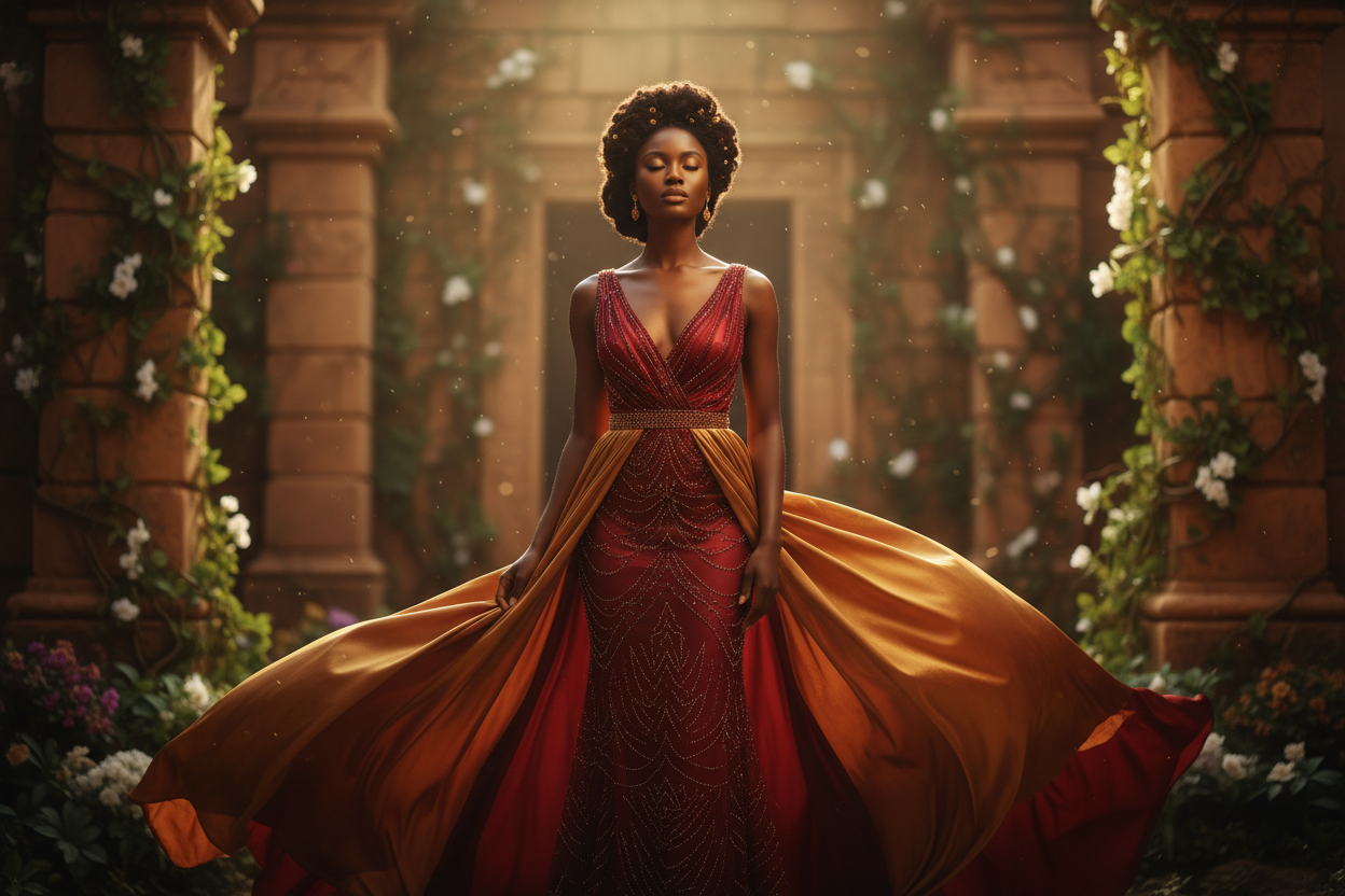 Chocolate Hymn — A Love Poem Celebrating Beauty, Strength, and Timeless Grace