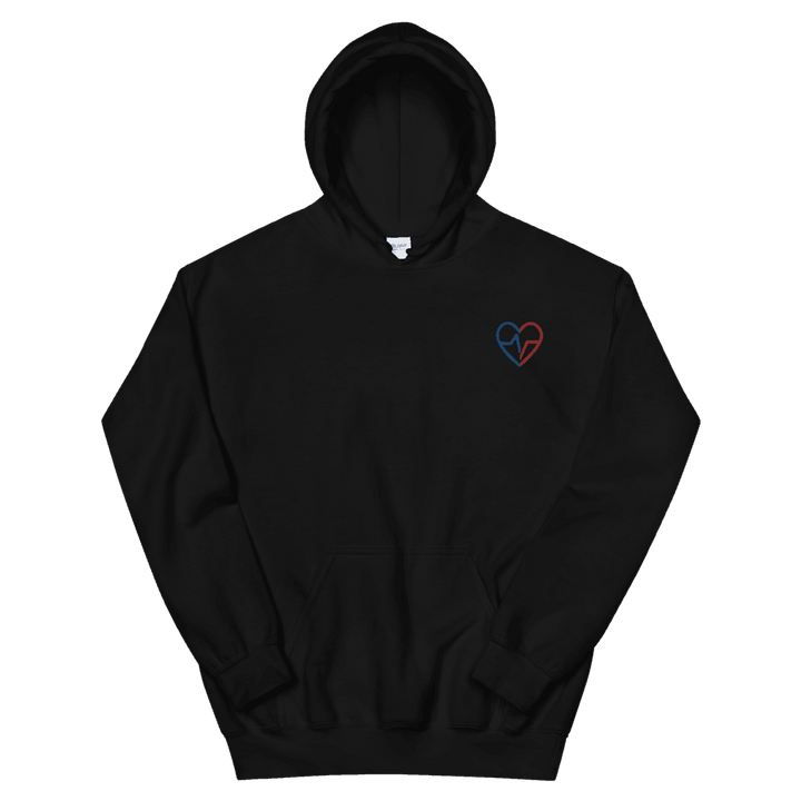 flay lay of Love Clan Classic Embroidered Hoodie - Norian Love