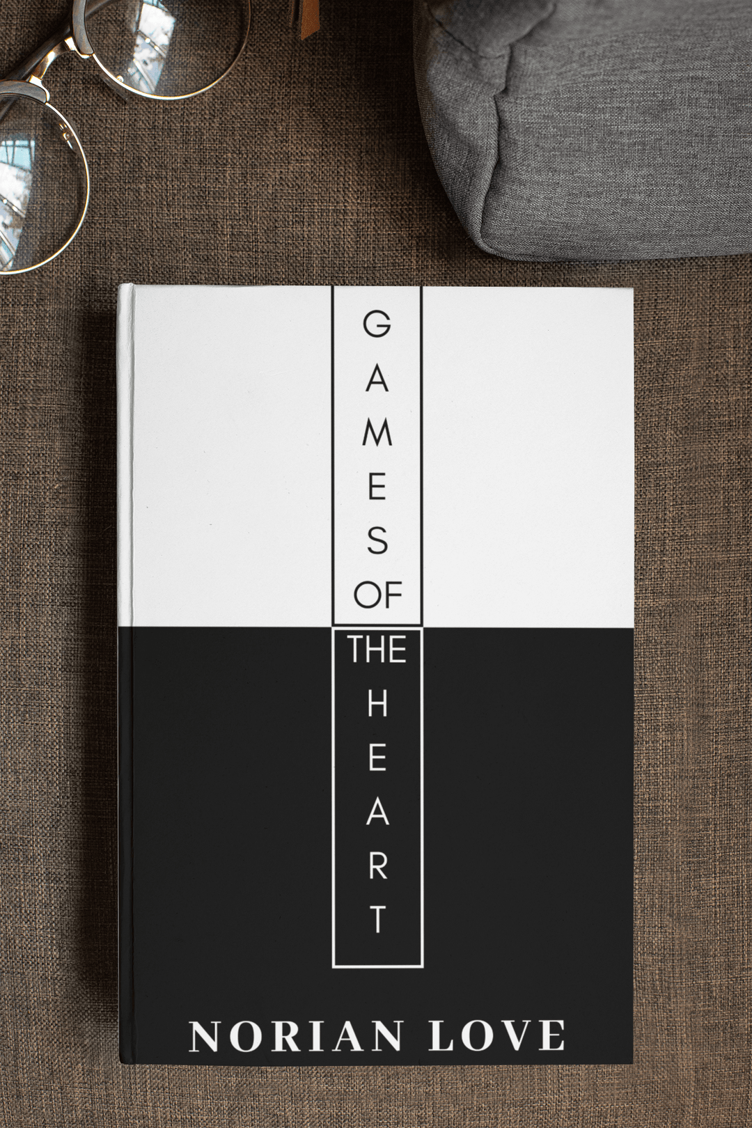 Games of the Heart - Norian Love Flat Lay of Book