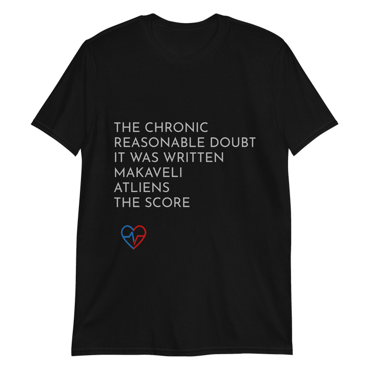 Flat lay of Black Hip-Hop Essentials Tee by  Norian Love