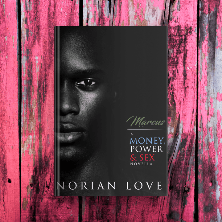 Marcus: A Money, Power & Sex Novella - Norian Love Flat Lay on Pink Background
