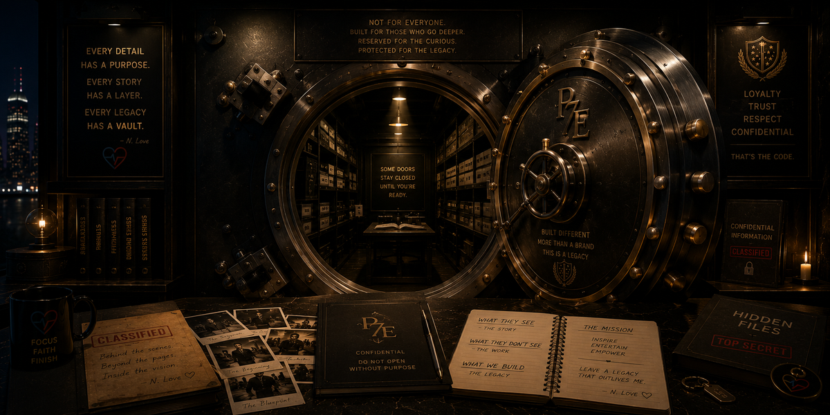 A vault with top secret hidden files 