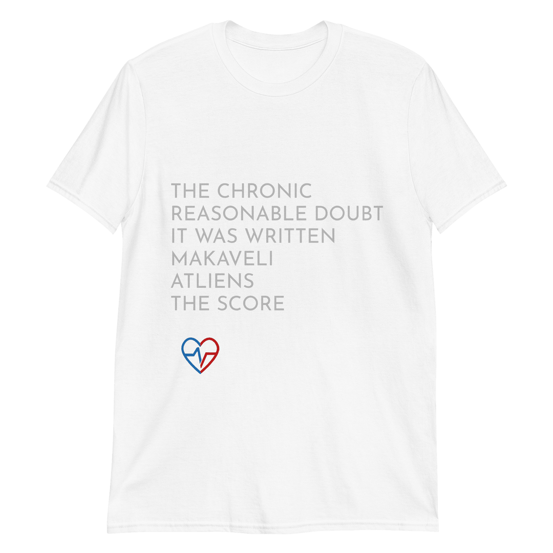 White Flat lay of Hip-Hop Essentials Tee Norian Love