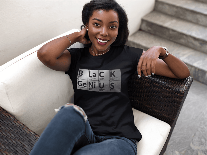 Black Genius Short-Sleeve Unisex T-Shirt