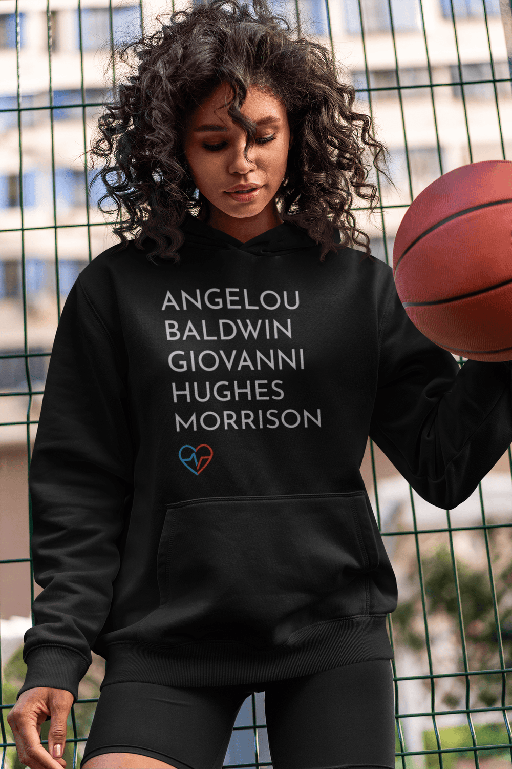 GOATs Hoodie | Black Literary Legends, Black Excellence & History Apparel
