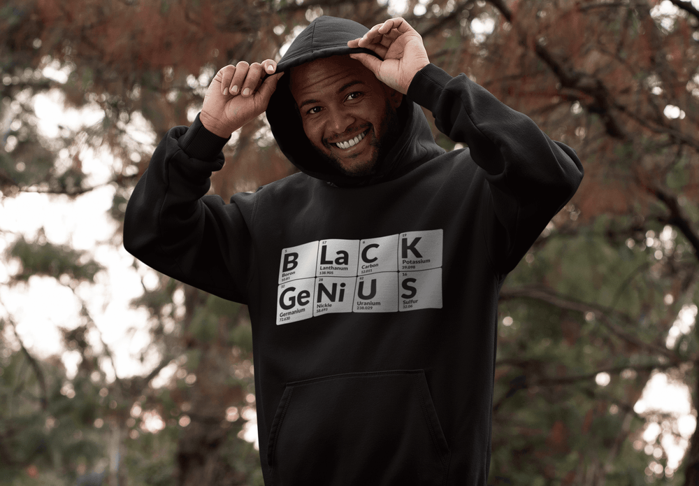 Black Genius Unisex Hoodie - Norian Love