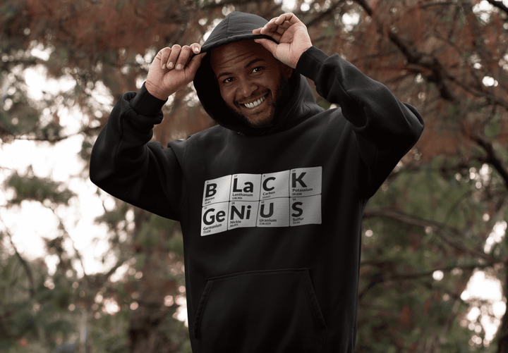 Black Genius Unisex Hoodie - Norian Love