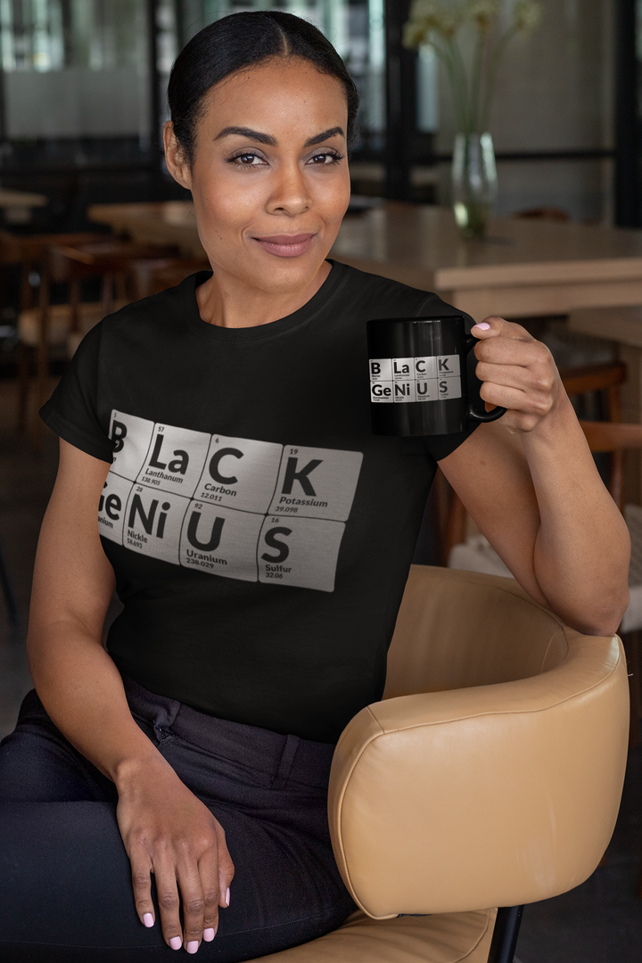 Black Genius 11oz Black Mug
