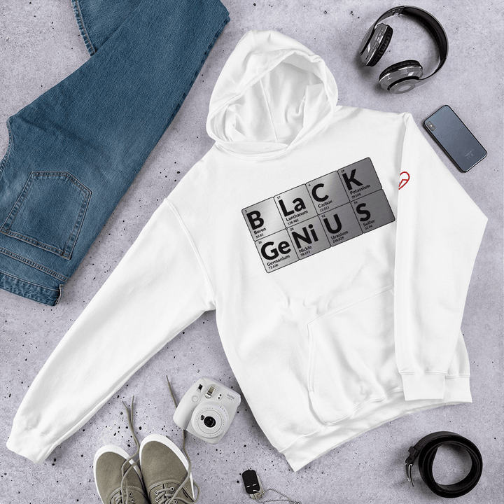 Black Genius Unisex Hoodie - Norian Love