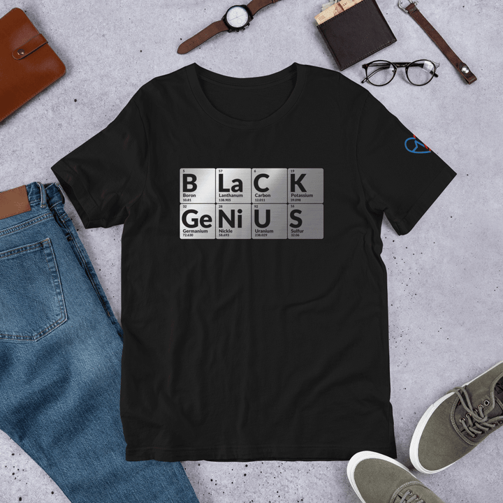 Black Genius Short-Sleeve Unisex T-Shirt - Norian Love