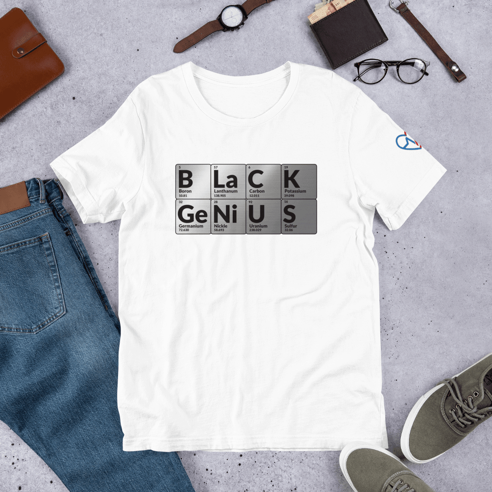 Black Genius Short-Sleeve Unisex T-Shirt