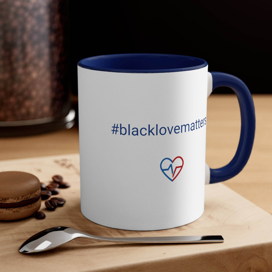 Blue - Love Letters Coffee Mug